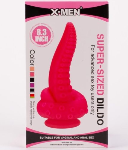 X-MEN 8.3" Butt Plug Black - Anál plug 21 cm