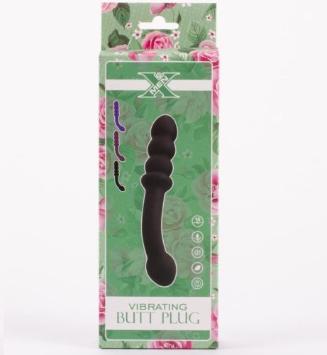 Dual- motor Vibrating Butt Plug - Anál plug 20 cm