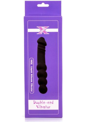 X-MEN Double-end Vibrating Butt Plug - Vibrációs anál plug 23 cm