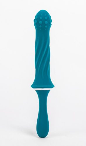 X-MEN Vibrating Plug Green II - Vibrációs anál plug 24 cm