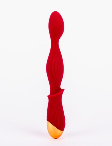 X-MEN Vibrating Plug Red - Vibrációs anál plug 22 cm