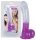 Jolly Buttcock Clear-Purple - Élethű dildó 19 cm
