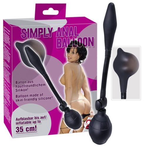 Simply Anal Balloon - Anál ballon, pumpával növelhető a mérete