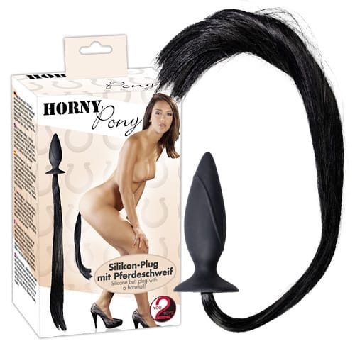 Pony Whip Plug - Anál plug 12,5 cm