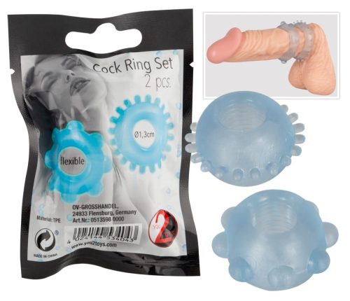 Cock Ring Set pack of 2 - Péniszgyűrű