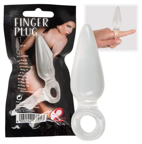 Finger Plug - Anál plug 9,5 cm